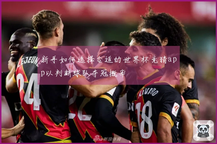 新手如何选择合适的世界杯竞猜app以判断球队夺冠概率